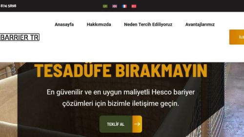 Hesco Bariyer ve Hesco Bariyer Fiyatları